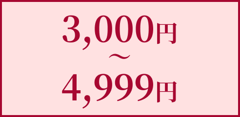 3,000円〜4,999円