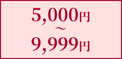 5,000円〜9,999円